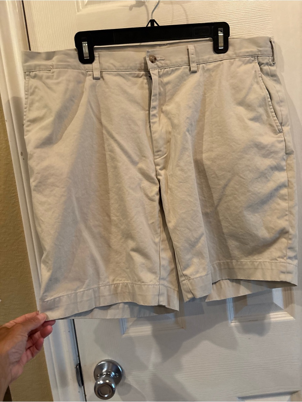 Polo Ralph Lauren size 38 Classic Pleated Men's Shorts - Beige